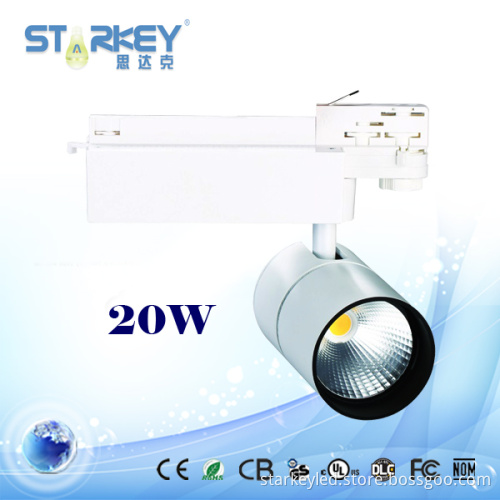 20W LED Track Light with Citizen COB Chip